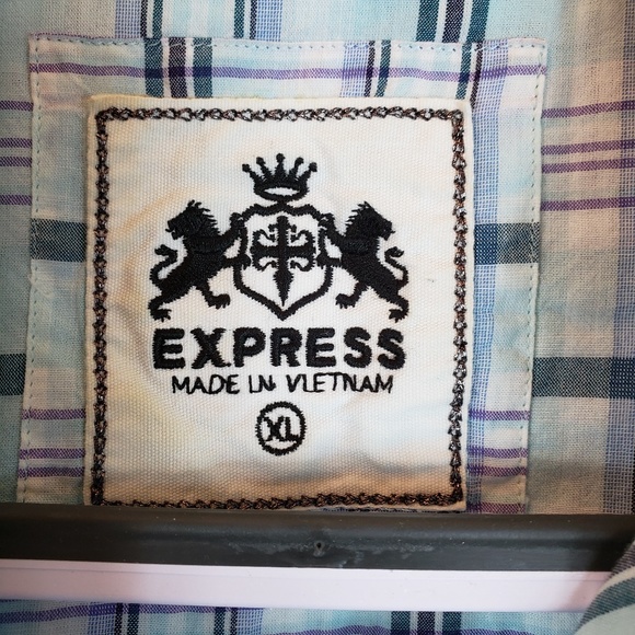 Express Long Sleeve Shirt Size XLarge - Picture 2 of 4